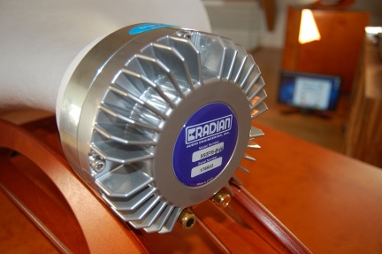 Hornst nder oval Kirschrot 18